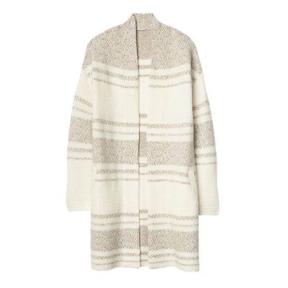 Athleta Panorama Point Wool Cashmere Long Open Cardigan Sweater Women’s XS Small - Picture 2 of 7